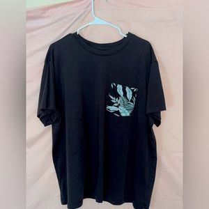 Men’s Short Sleeve Floral Pocket TShirt